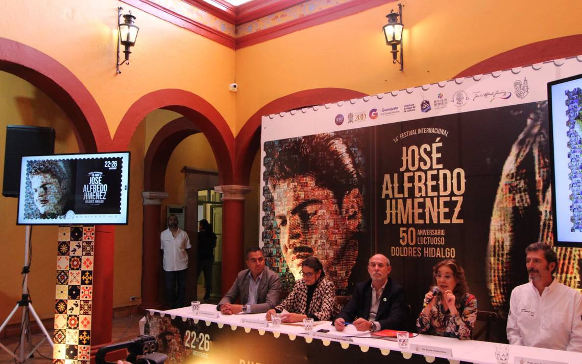 Presentan El 14vo Festival Internacional José Alfredo Jiménez Aniversario Luctuoso En Dolores 4828